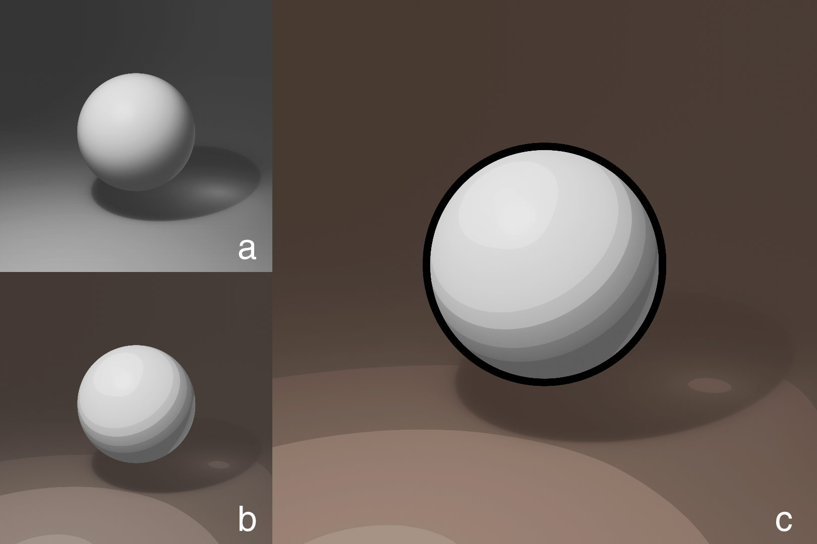 Demonstration of creating the visual effects to make the flat cartoony look in the render.